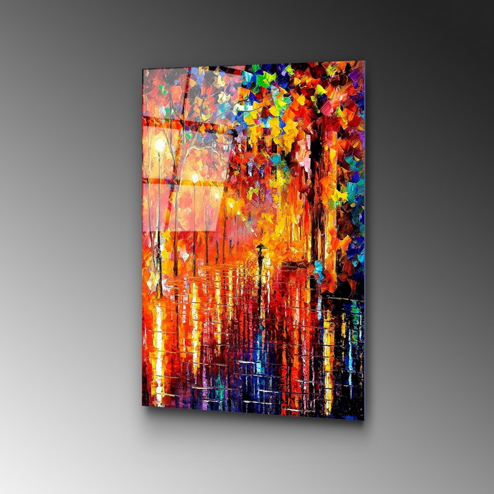 Wallity Cuadro Decorativo UV-416 Multicolor 50 x 70 cm